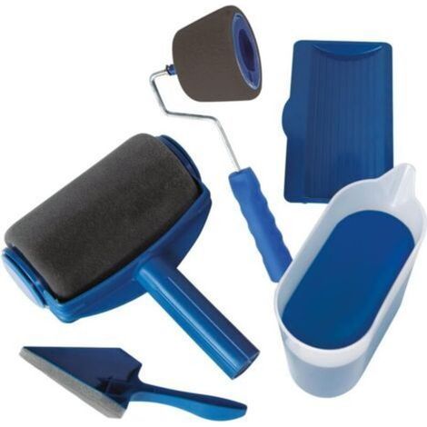 Paint Runner Pro by The Renovator - Kit de décoration et ensemble de tampons de peinture pour murs et plafonds (1/4)