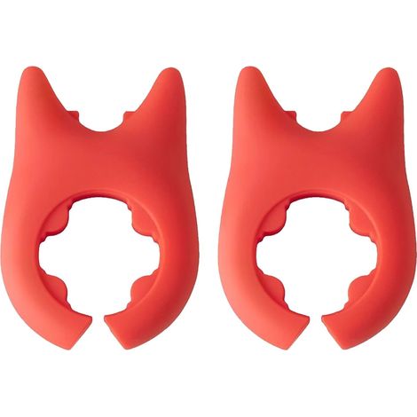 Support Cuillère Poêle - En Silicone Résistant à la Chaleur - Antidérapant - Pour Cuisinière, Casserole, Spatule - Lot de 2 (1/5)