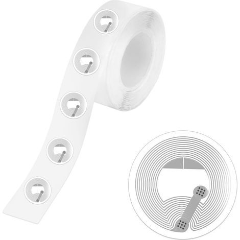 60 Pièces NFC Tag 25 mm Ntag213 NFC Autocollants NFC Étiquette Réinscriptibles NFC Sticker Programmable 144 Octets Balises NFC pour Tous Les Téléphones Portables et Appareils Compatibles NFC (1/5)