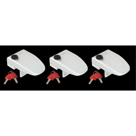 Complemento de cerradura marco de puerta segura X 3 - Fiamma