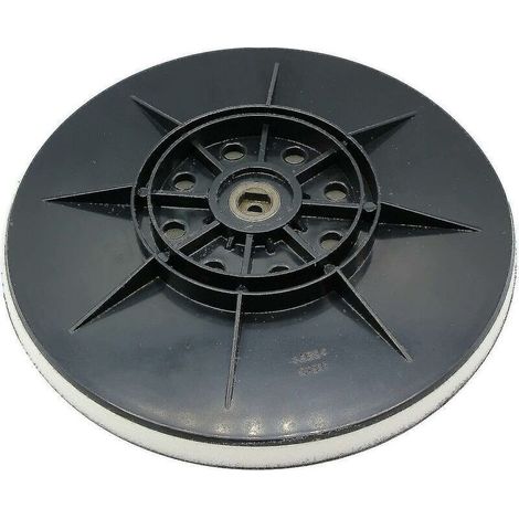 Plateau de ponçage 215 mm – Compatible ponceuses à sec – Système Velcro – Pour disques abrasifs 215 mm – Raccord vis M10 - DW 215 TE DW (1/5)