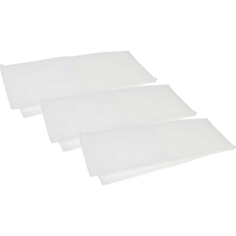 vhbw 6x Filter G4 compatible with Vallox 200 SE Air Ventilation Device - Filter Set, 63.5 x 24.1 x 1 cm, White (1/4)