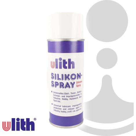 Ulith Silikonspray 400 ml Sprühdose (Gleit-Trenn,-Schmier,- und Schutzspray) (1/2)