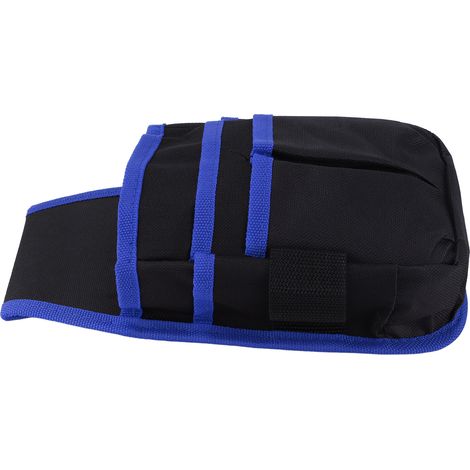 Sacoche de ceinture outillage Oxford robuste poche ceinture pour électricien technicien maintenance électrique Bleu (1/5)