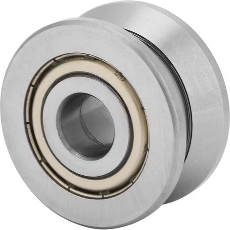 12x41x20mm V-Nut-Führungsrolle mit abgedichtetem Kugellager LV201ZZ (1/5)