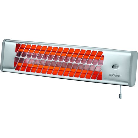 Radiatore al quarzo Yaro IP24 1200W - Profilo