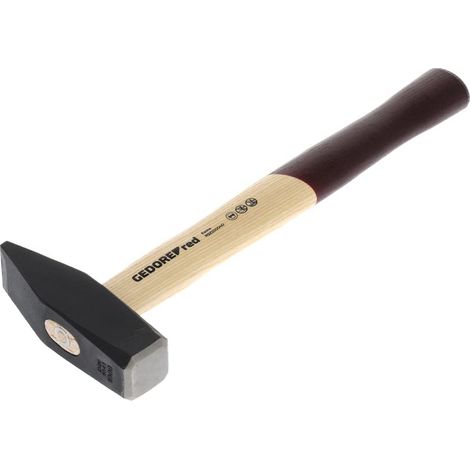 Marteau Europe centrale avec manche en bois, Poids de la tête 1000 g, Marteau avec manche en frêne, Outil, Forgé, R92100040 (1/5)