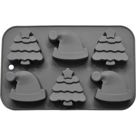 MOLDE DE SILICONA PARA GALLETAS DE JENGIBRE NAVIDEÑAS 3033 (1/2)