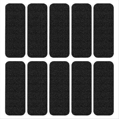 Lot de 10 filtres pour ventilateur de plafond, filtre à charbon actif de noix de coco, filtre à air universel facile à utiliser (1/5)