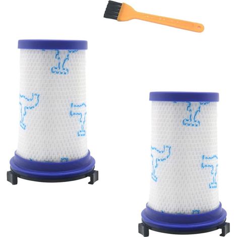 Lot de 2 Filtre HEPA pour Rowenta Air Force 360, Haute efficacité, Matériau durable, Aspirateur sans fil (1/5)
