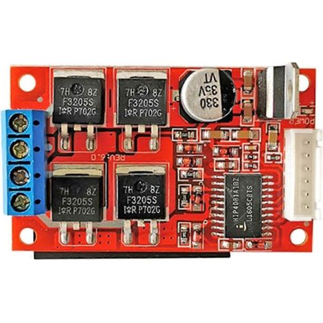 Carte de commande de moteur CC haute puissance 450 W, module de commande de moteur à balais, CC 12 V/24 V/36 V, avec freinage par commutation (1/5)