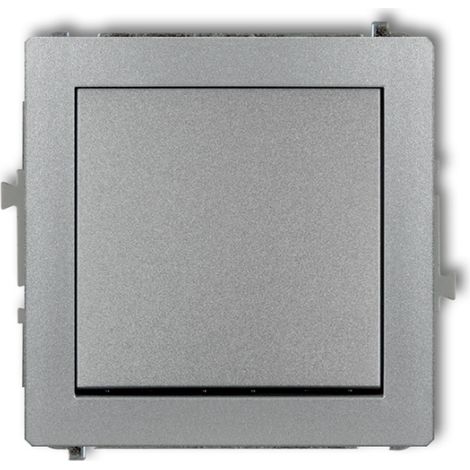 Deco Einpoliger Schalter Silbermetallic 7DWP-1