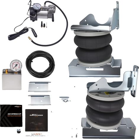 Kit de muelles de asistencia para suspensión neumática, fabricado en acero y caucho, compatible con Mercedes-Benz Sprinter 2006-2020, mejora la capacidad de carga, diseño de ajuste directo, mejora la  (1/5)