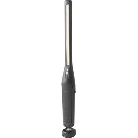 Clas – Baladeuse de chantier rechargeable ultra fine 7W – Intensité lumineuse réglable 60 à 600lm – Corps ABS résistant aux chocs – Autonomie 2 à 16h