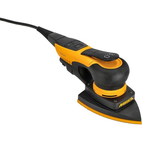 Ponceuse Delta 300 W Ponceuse triangulaire Ponceuse orbitale à faibles vibrations pour un ponçage sans poussière du bois, des cloisons sèches et du métal avec abrasif auto-agrippant (1/5)
