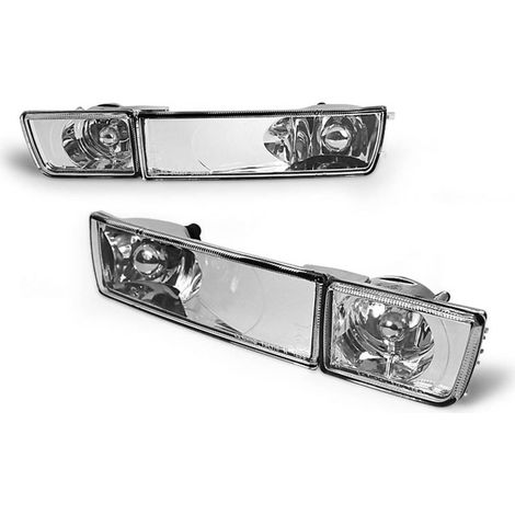 Paire Clignotants + Antibrouillard VW Vento 1992 a 1998 chrome-34623783