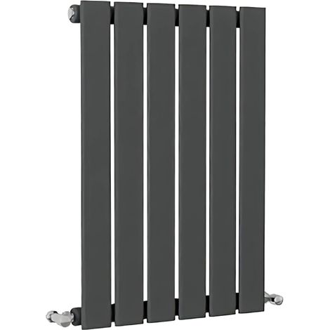 SKY Bathroom Flat Panel Radiator Horizontal 600x408mm Single Anthracite