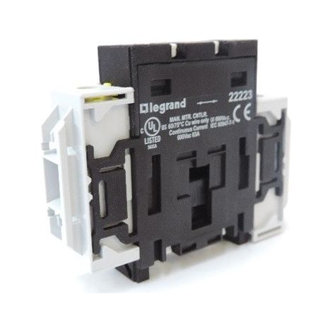 Bloc de Jonction terre ou neutre pour interrupteur-sectionneur rotatif composable 50A/63A LEGRAND 022223