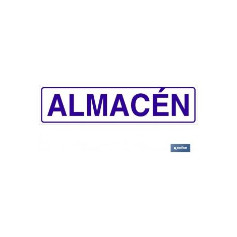 Glasspack-Klebeschild 175x45mm mit informativem Text Lager