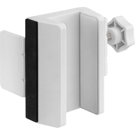 Pince de Pied de Table pour borne à vis de multiprise Blanc (1/5)