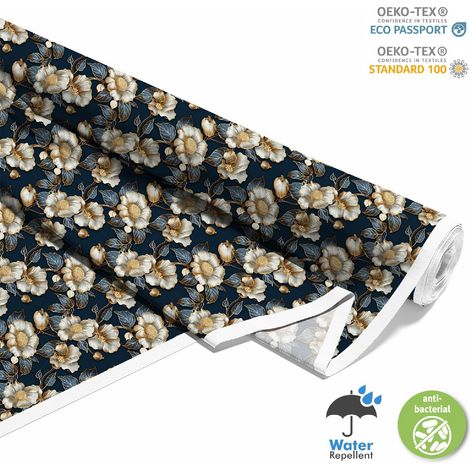Outdoor dekostoffe oxford - Motiv Blumen I DX5502 (1/5)