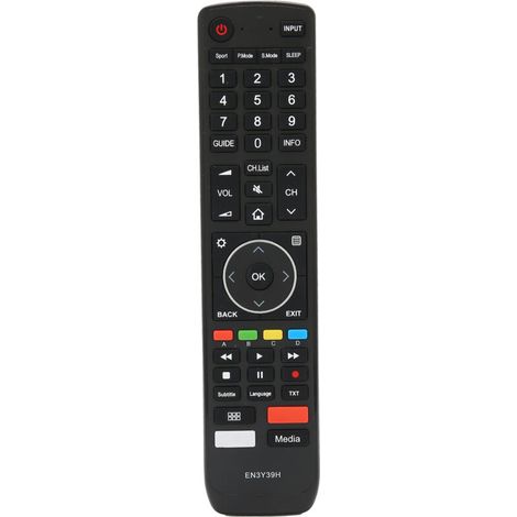 Ersatzfernbedienung für Hisense LCD-Fernseher H50U7A, H55U7A, H65U7A, H43A6500, H50A6500, H55A6500 und H65A6500 (1/5)