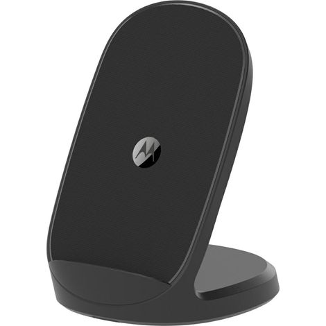 Motorola TurboPower 15W Standpad Qi-Induktionsladegerät Schwarz