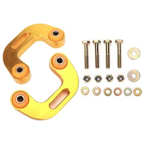 ZJchao Stabilisateur de Balancement Arrière, Barre Stabilisatrice 2 Pièces Maillons d'extrémité de Barre Stabilisatrice Pièces de Rechange en Aluminium (1/5)