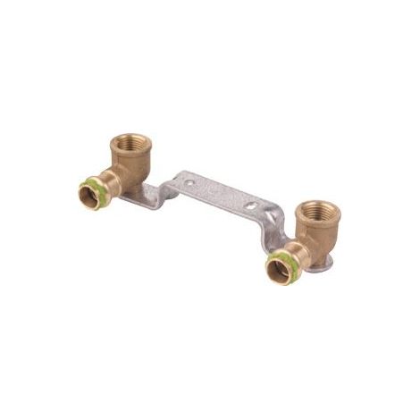 Lfix Rotguss Mont.Einh. 150 mm 15xRp1/2 gekröpftfür V-Kontur - 7738327071 von Buderus