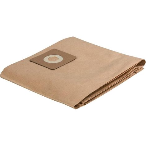 Accessories Home and Garden Karcher NT20 NT25 NT30 MV1 MV3 Sac-filtre en papier AdvancedVac 20, Marron, Set de 5 Pièces (1/2)