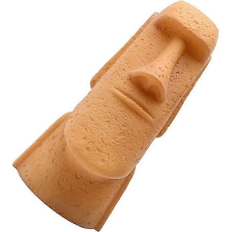 Lampe de chevet créative sans piles, statue lumineuse Moai de l'île de Pâques pour la maison. (1/5)