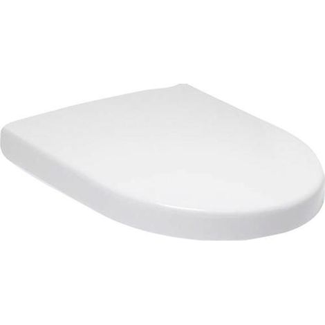 Abattant de toilette compact SUBWAY QuickRelease à charnière vc st wh C+