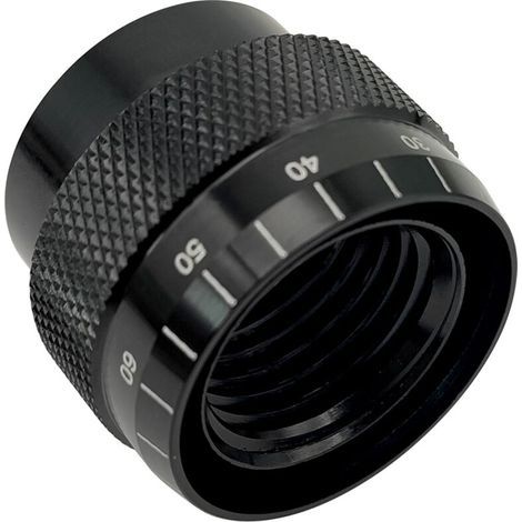 Micrometro per l'altezza delle molle delle valvole in alluminio nero, strumento di misurazione di ricambio adatto alla maggior parte dei motori V8. (1/5)