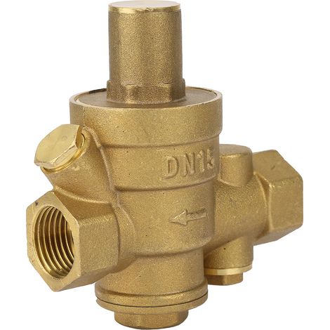 Reducteur De Pression En Laiton - DN15 - Filtre Intégré - Pour Eau Huile Gaz - 1 Pièce (1/5)