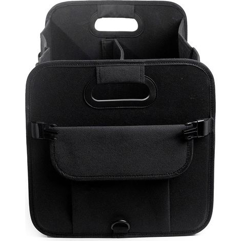 Organisateur de coffre voiture en gros, support rangement pliable à plusieurs compartiments (1/5)