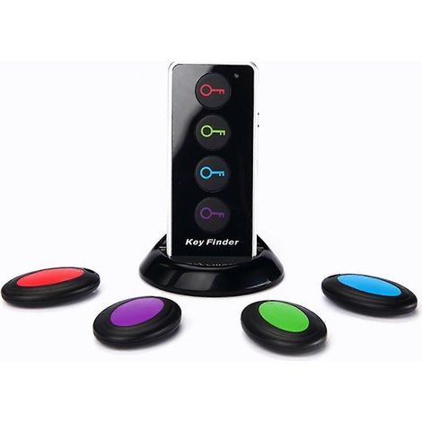 Localisateur de clés Esky 4-en-1 : télécommande sans fil RF pour retrouver vos objets (1/5)