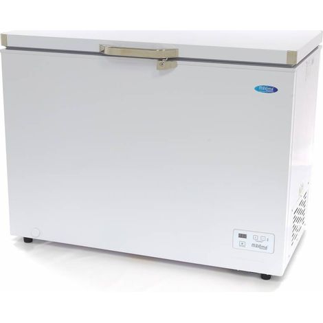 Congélateur coffre - 282 litres - Couvercle verrouillable - LED intérieur - Maxima