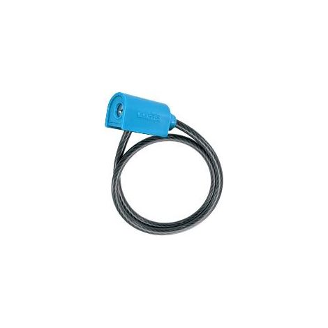 FPLUS cable bici 65 cms diam.8 luma , Cable de acero con revestimiento plástico.
Cerradura automática mediante un click.
Llave serreta.

Ref.	            Largura	Diámetro	
L-KBB188