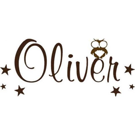 Oliven-Eulen-Wandtattoo, abnehmbar, Wandbild, Dekoration für Zuhause, Schlafzimmer (1/5)
