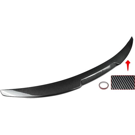 Spoiler trasero, fabricado en ABS, ajuste directo para el coupé deportivo de lujo G22, aspecto de fibra de carbono. (1/2)