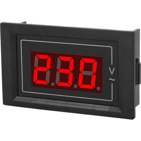 Voltmètre numérique AC Display 60-500V, moniteur de tension monophasé, panneau compact, multimètre de mesure électrique. (1/5)