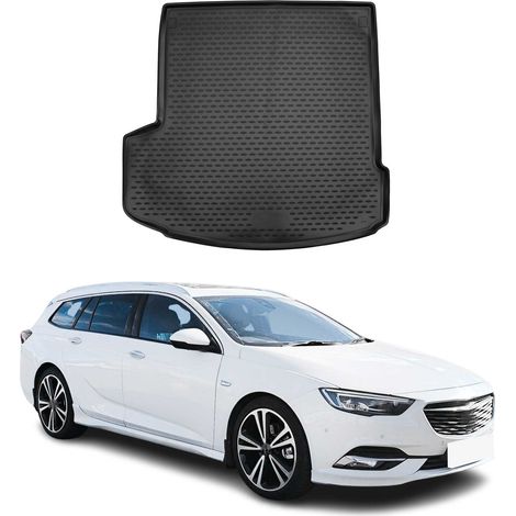 OMAC Tapis de Coffre Compatible avec Opel Insignia B Z18 2017-2022 en Caoutchouc Noir (1/5)
