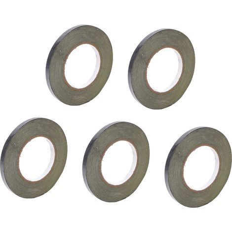 5 Stück Acetat-Gewebeband, 0,22 mm dick, 10 mm breit, 30 m lang, Kabelbaum-Isolierband für Elektrogeräte, flammhemmend und feuerfest (1/5)