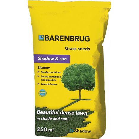 Barenbrug Shadow - Erba all'ombra 5 kg Semi di erba per aree ombreggiate 250mq