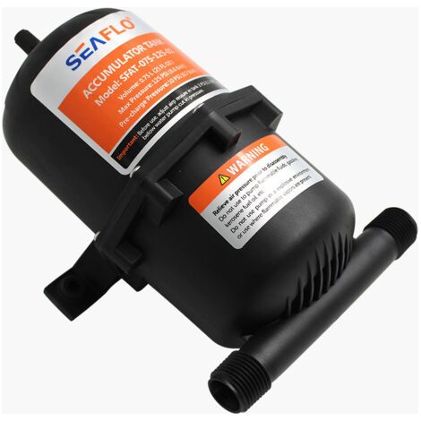 Pompe à eau à réservoir d'accumulation sous pression de 0,75 litre avec contrôle de débit, 125 psi (1/3)