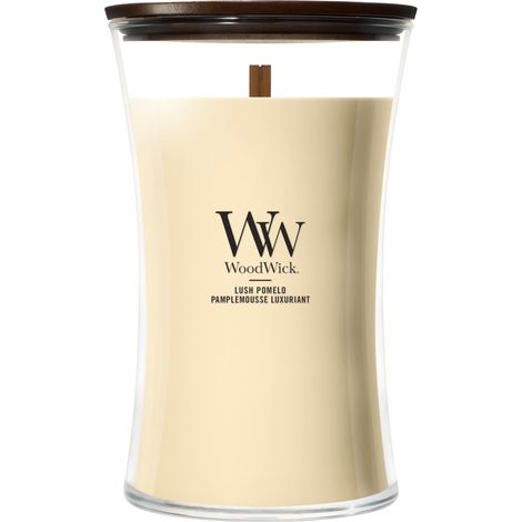 Bougie parfumée  Grande bougie sablier  Pamplemousse luxuriant  Cadeaux parfaits pour femmes (1/5)