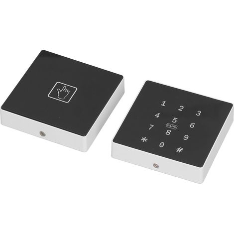 Kit de verrouillage électromagnétique pour porte avec 10 cartes, système de contrôle d'accès sans fil 280 kg, alimentation 100 V à 240 V CA. (1/5)