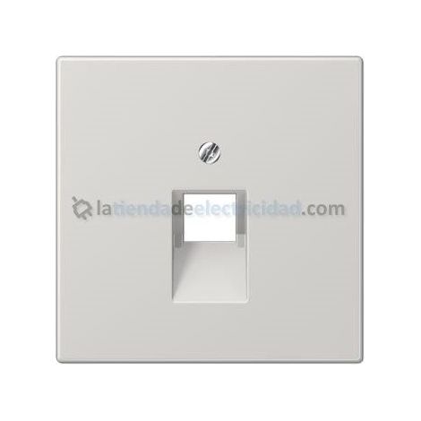 Copertura per telefono o presa dati RJ11-RJ45 GRIGIO CHIARO JUNG LS 969-1 UA LG