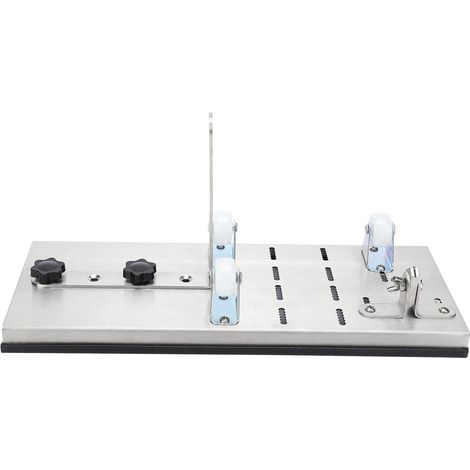 Machine de découpe de bouteilles en verre rondes, outil manuel industriel à monter soi-même avec kit d'accessoires et 3 roues (1/5)