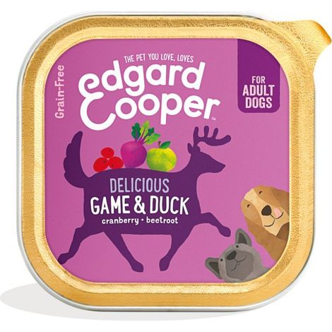 Pâtée pour chien adulte sans céréales – 100% viande fraîche – Riche en protéines – 540700714764 – Edgard & Cooper